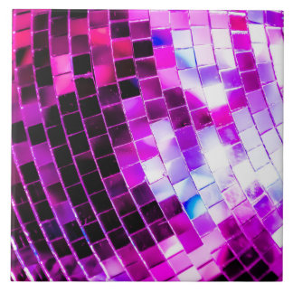 Bola Disco de Espelho Roxo