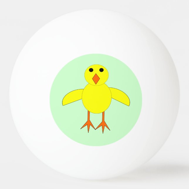 Bola do pino do pino do Pintinho cônico da Páscoa (Frente)