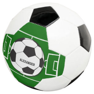 Bola e Campo de Futebol Personalizados