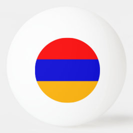 Bola especial de pingue-pongue com bandeira da Arm