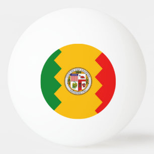 Bola especial do pong do sibilo com a bandeira de