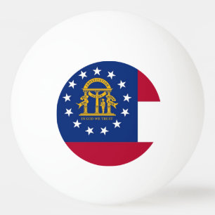 Bola especial do pong do sibilo com a bandeira de