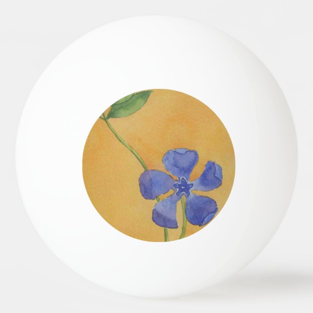 Bola Floral Ping Pong "Simplesmente Vinca" (Frente)