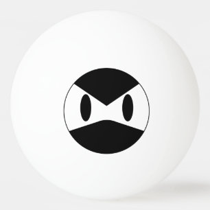 Bola irritada de Pong do sibilo de Ninja