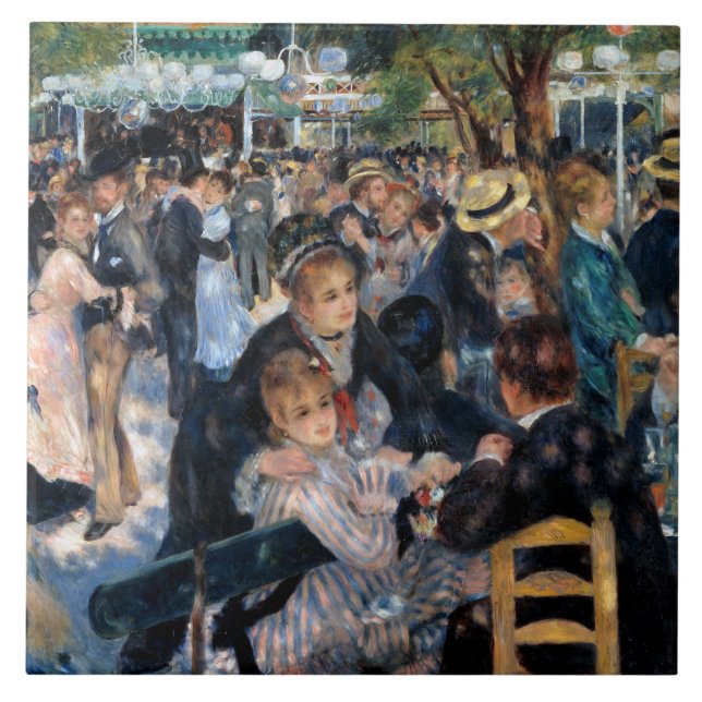Bola no Moulin de la Galette, Renoir (Frente)