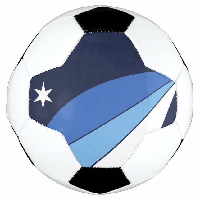 Bola Patriótica de Futebol com Bandeira da Colômbi (Frente)