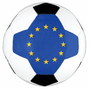 Bola Patriótica de Futebol com Bandeira da União