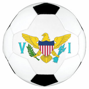 Bola Patriótica de Futebol com Bandeira das Ilhas