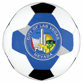 Bola Patriótica de Futebol com Bandeira de Las Veg
