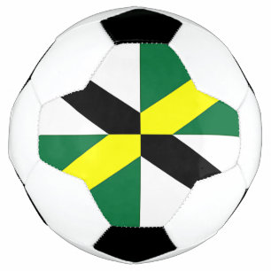 Bola Patriótica de Futebol com Bandeira de Monter