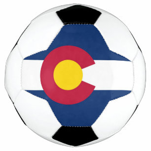 Bola Patriótica de Futebol com Bandeira do Colora