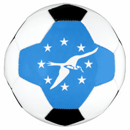 Bola Patriótica de Futebol com Bandeira do Corpus