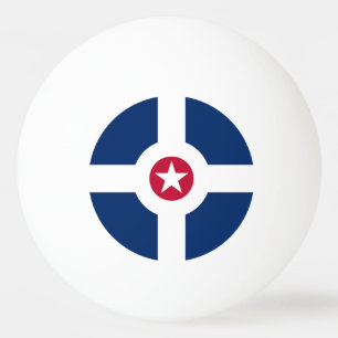 Bola patriótica do pong do sibilo com a bandeira