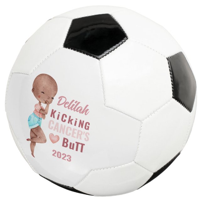 Bola Personalizada de Futebol do Bumbum do Kicking (Três quartos)