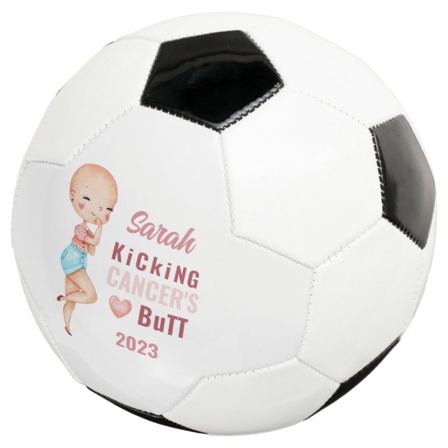 Bola Personalizada de Futebol do Bumbum do Kicking (Três quartos)