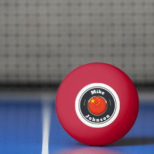 Bola Ping Pong - Nome de adição de Sinalizador de 