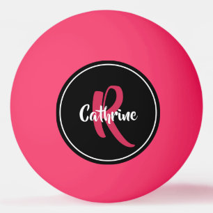 Bola Ping Pong Personalizada Rosa