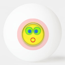 Bola Ping Pong - Surpresa face solar rosa