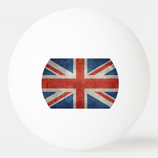 Bola retro do pong do sibilo da bandeira britânica