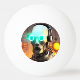 Bola robô 2 de pingue-pongue de 1 estrela