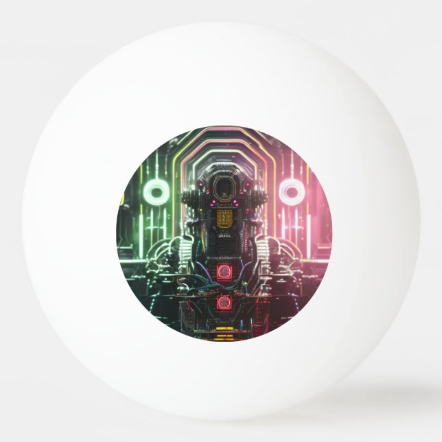 Bola robótica 1 de pingue-pongue de 1 estrela (Frente)