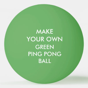 Bola VERDE personalizada costume de Pong do sibilo