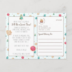 Bolachas de Natal do Partido Cocktail Convite Orça