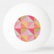 Bolas Coloridas de Tênis de Mesa Patchwork Ping Po