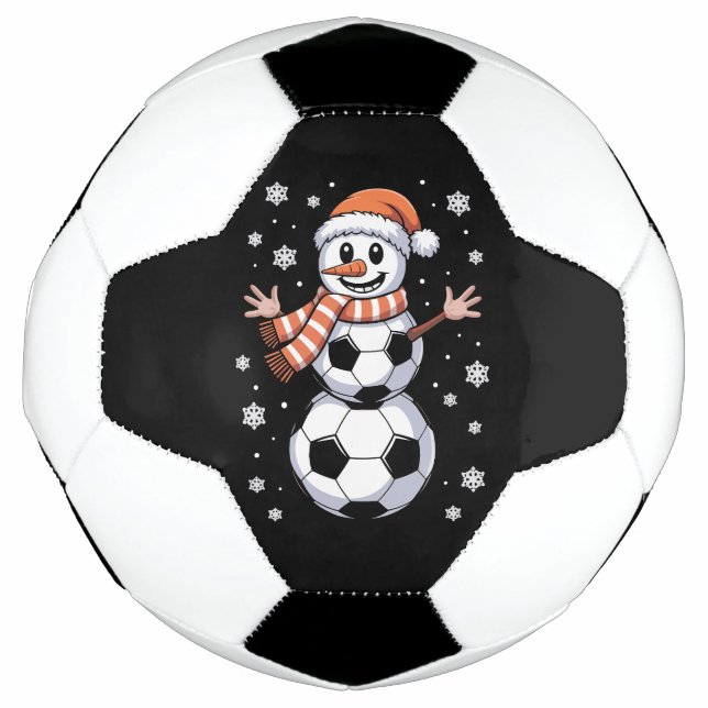 Bolas de Futebol Natalinas Engraçadas em Árvore co (Frente)