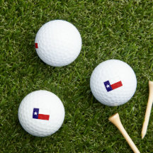 Bolas de Golf do Texas Flag