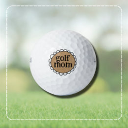 Bolas de Golfe com Borda Escalonada GOLF MOM Perso