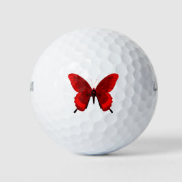 Bolas de Golfe da Borboleta Vermelha