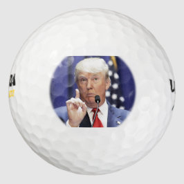 Bolas de Golfe de Trump (Dedo de Trump Para Cima)