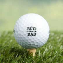 Bolas de Golfe do Pai Caçador de insetos - Present