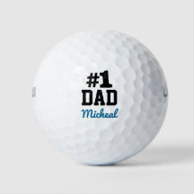 Bolas de Golfe do Pai Nº 1 Personalizadas