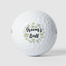 Bolas de Golfe do Plumeria Groom