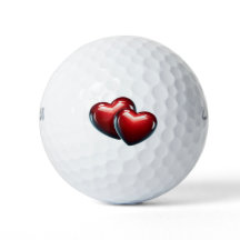 Bolas de Golfe Dois Corações