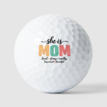 Bolas de Golfe Ela É Mãe