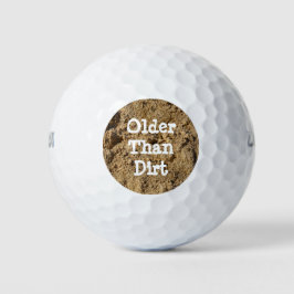 Bolas de Golfe Mais Velhas Do Que Sujeira