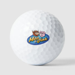 Bolas de Golfe Moo & Oink