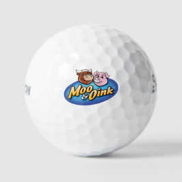 Bolas de Golfe Moo & Oink