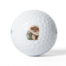 Bolas de Golfe para Amantes de Cães Pomerânia