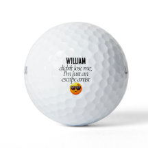 Bolas de Golfe Perdidas e Engraçadas Personalizada