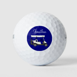 Bolas de Golfe Personalizadas Carrinho de Golfe