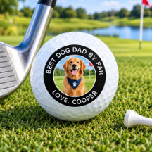 Bolas de Golfe Personalizadas com Foto de Pet
