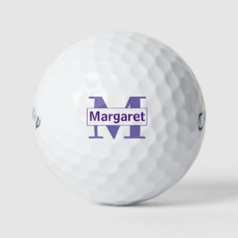 Bolas de Golfe Personalizadas de Varargo-Vinho