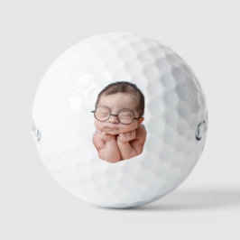 Bolas de Golfe Personalizadas - Presente de Pai Pe