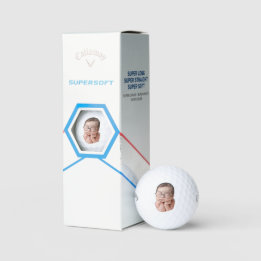 Bolas de Golfe Personalizadas - Presente de Pai Pe