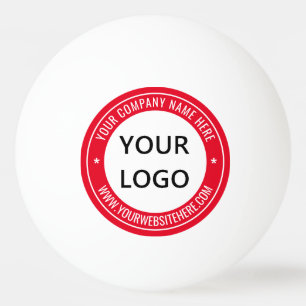 Bolas de Ping Pong com Logotipo e Texto Personaliz