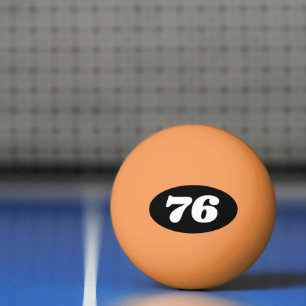 Bolas de ping pong personalizadas com número de so